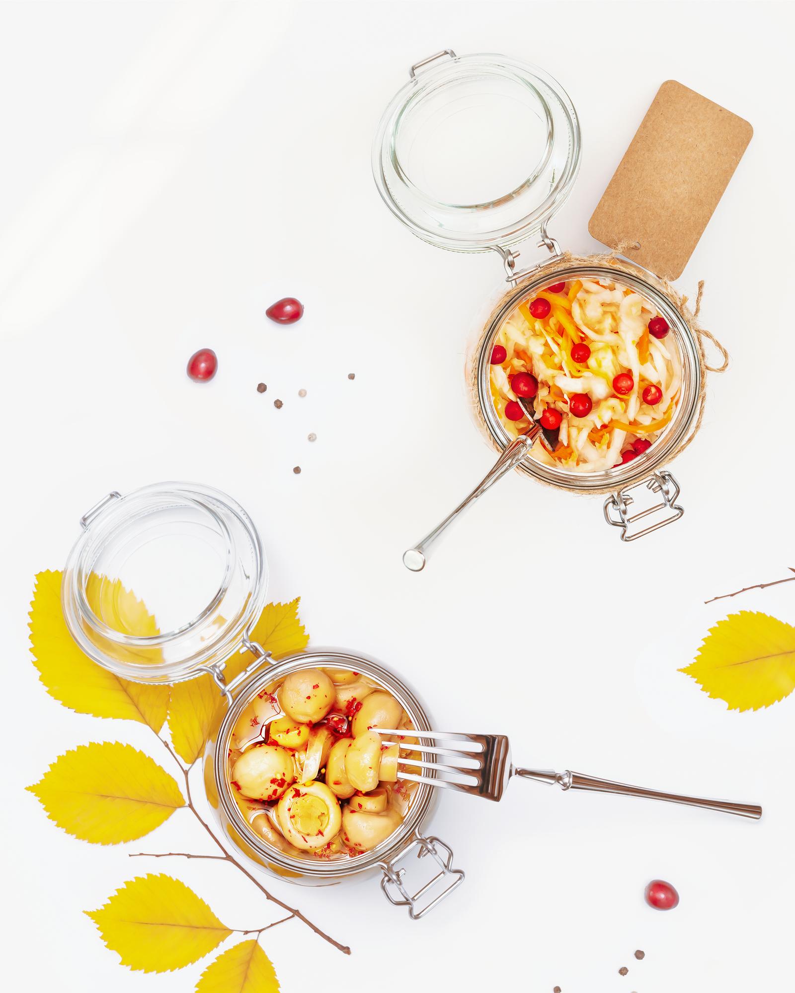 cozy kitchen workspace with plated food